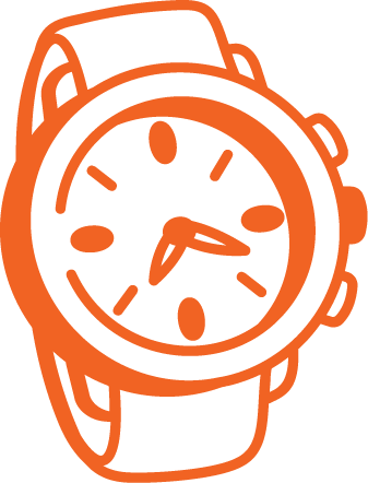 Flexible Hours and Start Icon